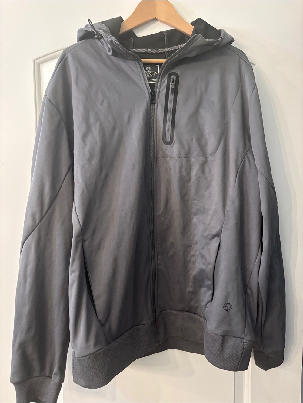 Mondetta Men's Hooded Weatherproof Jacket XXL - Gray